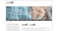Desktop Screenshot of onoff-group.de